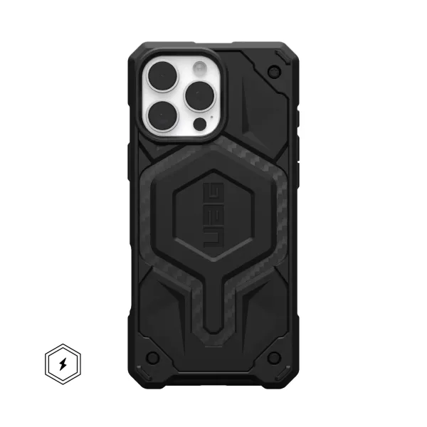 IPHONE 13 SERIES UAG IPHONE MONARCH PRO: MAGSAFE COMPATIBLE, RUGGED, SHOCKPROOF, PREMIUM PROTECTIVE COVER BLACK